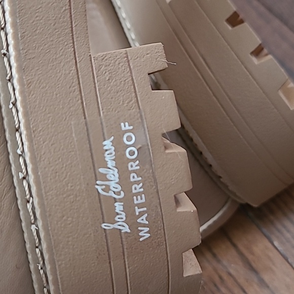 NEW Sam Edelman Women's Tan Chelsea Boots Size 9 leather upper - Picture 9 of 16